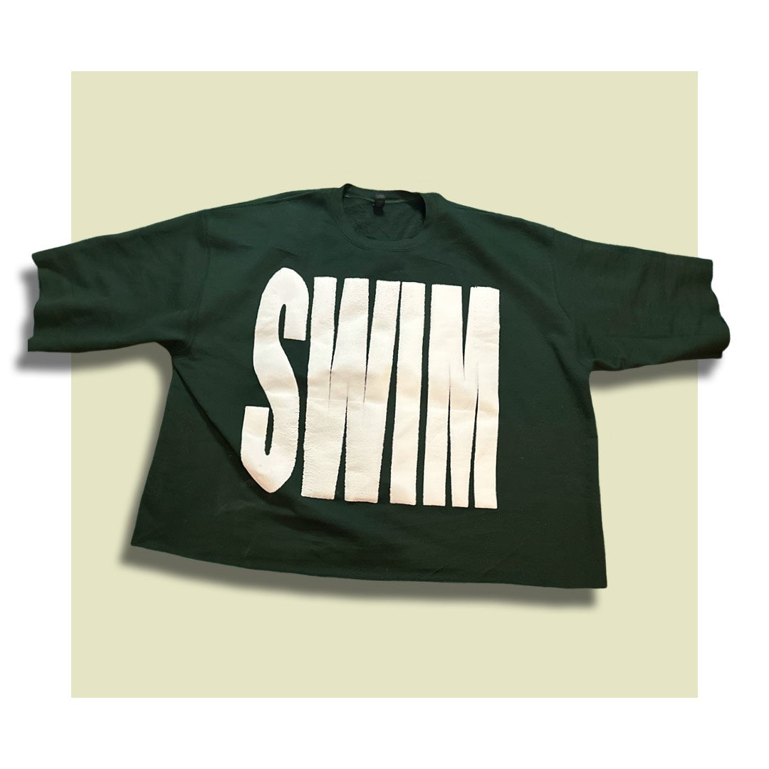 Big Swim Oversized crop tee