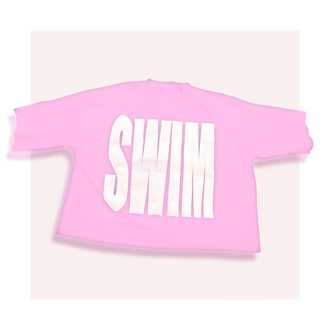 Big Swim Oversized crop tee