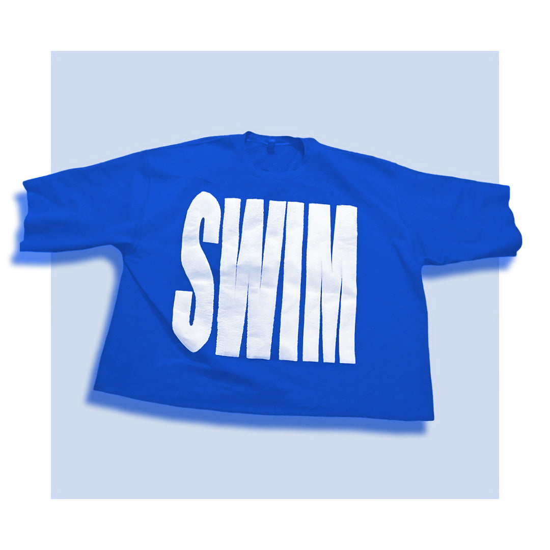 Big Swim Oversized crop tee